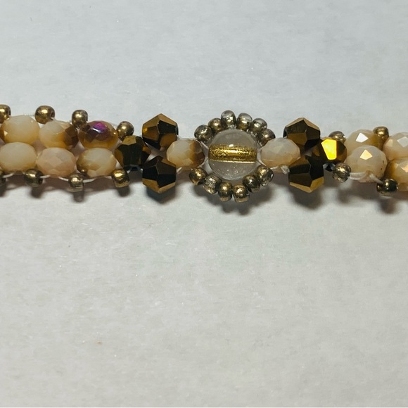 ***SOLD*** 4-Piece Artisan Hand Crafted Bracelets & Earrings Set Glass Beads - Picture 4 of 17